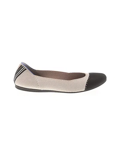 Pre-owned Rothys Flats In Gray