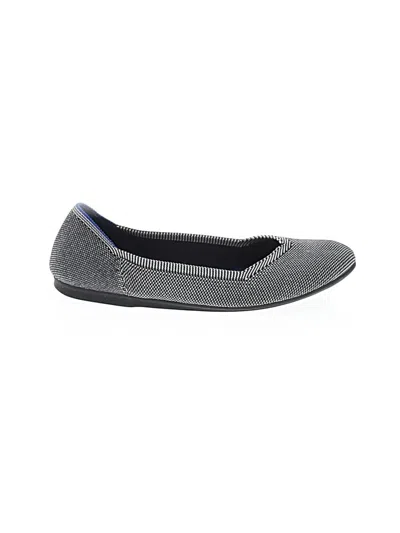 Pre-owned Rothys Flats In Gray