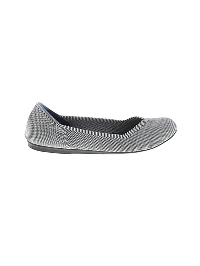 Pre-owned Rothys Flats In Gray