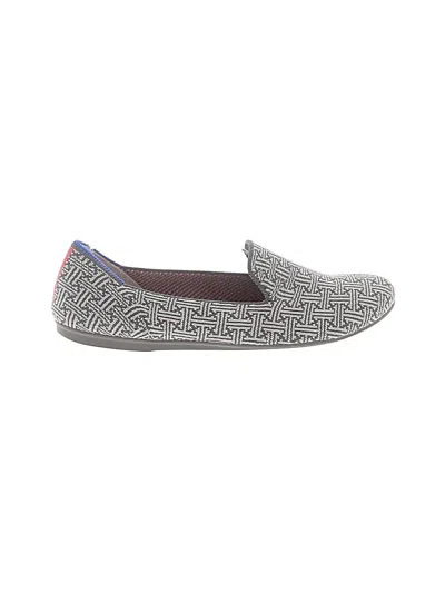 Pre-owned Rothys Flats In Gray