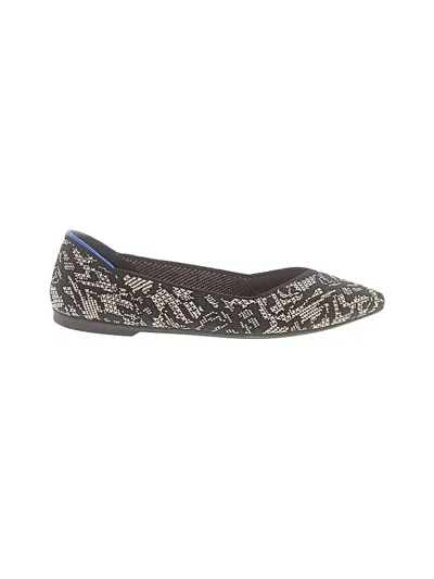 Pre-owned Rothys Flats In Gray