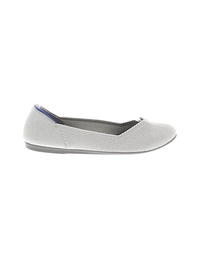 Pre-owned Rothys Flats In Gray