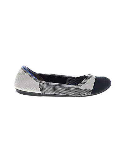 Pre-owned Rothys Flats In Gray