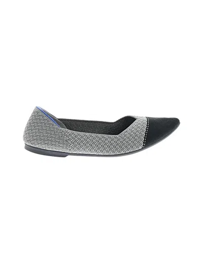 Pre-owned Rothys Flats In Gray
