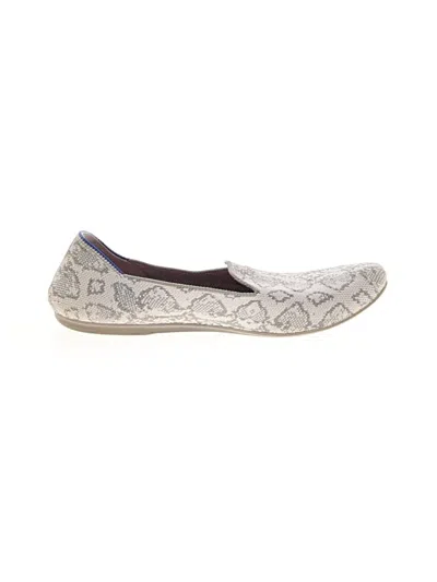 Pre-owned Rothys Flats In Gray