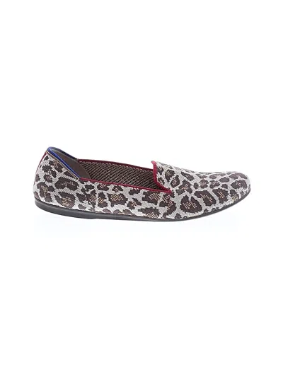 Pre-owned Rothys Flats In Gray