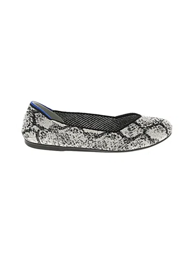 Pre-owned Rothys Flats In Gray