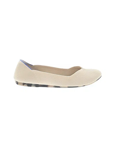 Pre-owned Rothys Flats In Ivory