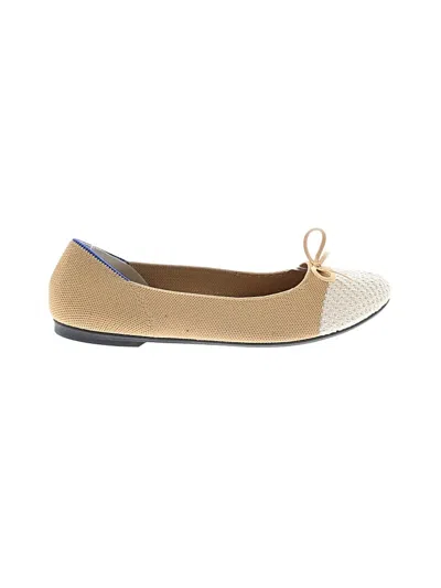 Pre-owned Rothys Flats In Ivory
