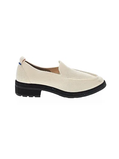 Pre-owned Rothys Flats In Ivory