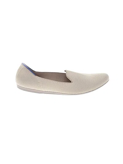 Pre-owned Rothys Flats In Ivory