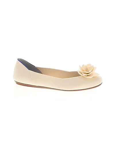 Pre-owned Rothys Flats In Ivory