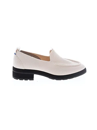 Pre-owned Rothys Flats In Ivory