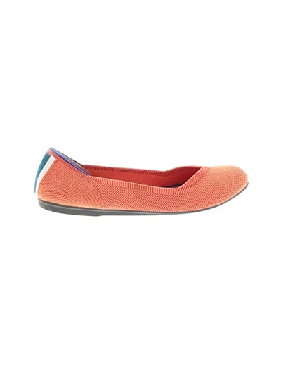 Pre-owned Rothys Flats In Orange