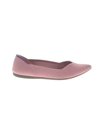 Pre-owned Rothys Flats In Pink
