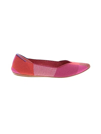 Pre-owned Rothys Flats In Pink