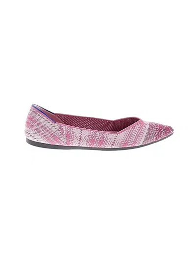 Pre-owned Rothys Flats In Pink