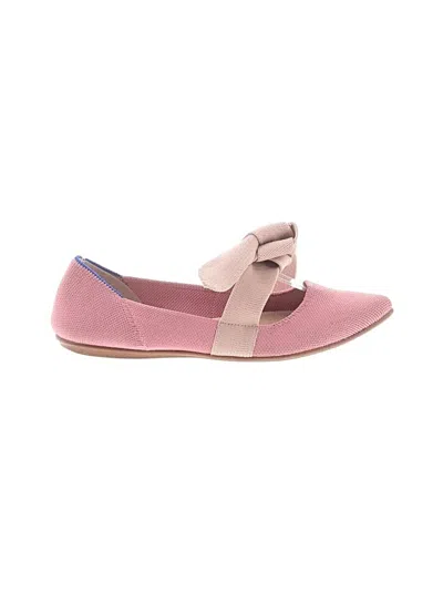Pre-owned Rothys Flats In Pink