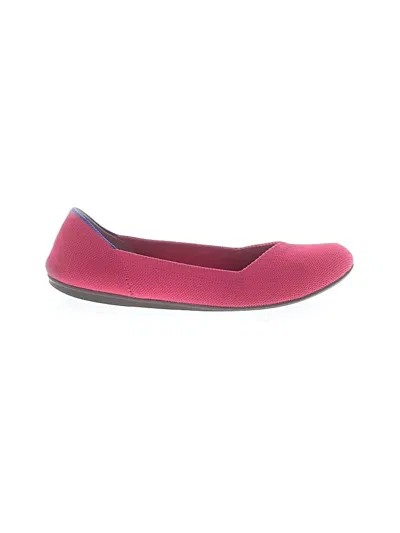 Pre-owned Rothys Flats In Pink