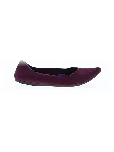 Pre-owned Rothys Flats In Purple