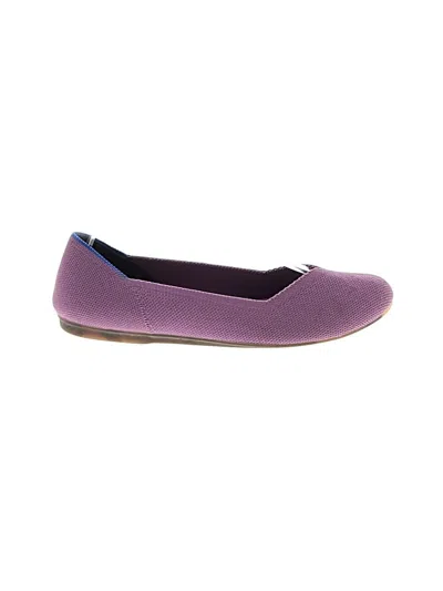 Pre-owned Rothys Flats In Purple