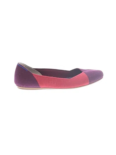 Pre-owned Rothys Flats In Purple