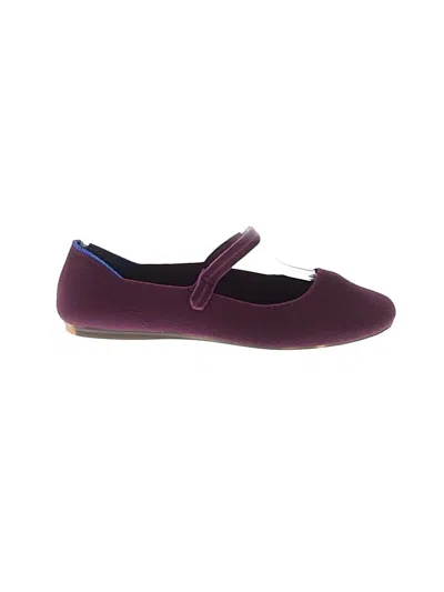 Pre-owned Rothys Flats In Purple