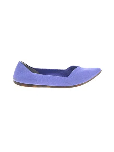 Pre-owned Rothys Flats In Purple