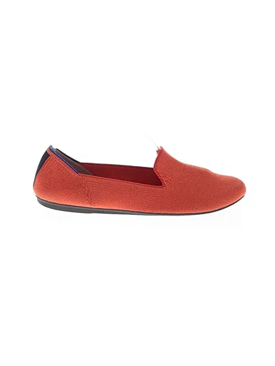 Pre-owned Rothys Flats In Red