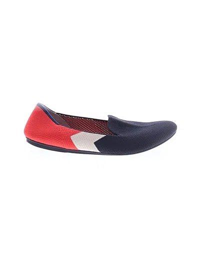 Pre-owned Rothys Flats In Red