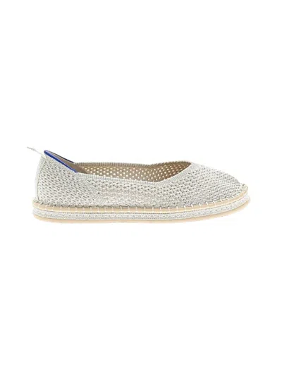 Pre-owned Rothys Flats In Silver