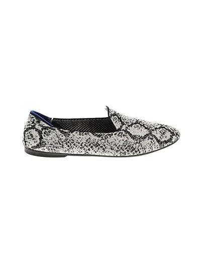 Pre-owned Rothys Flats In Silver