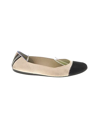 Pre-owned Rothys Flats In Tan