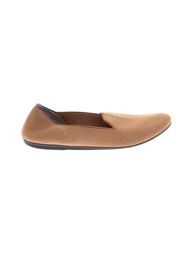 Pre-owned Rothys Flats In Tan