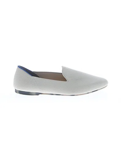 Pre-owned Rothys Flats In White