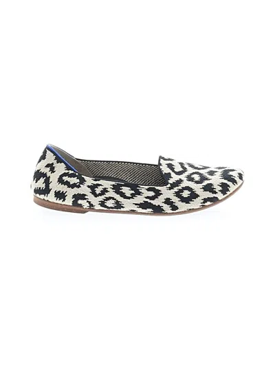 Pre-owned Rothys Flats In White