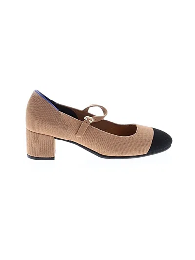 Pre-owned Rothys Heels In Tan