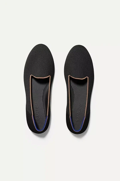 Rothys Lounge Loafers In Black