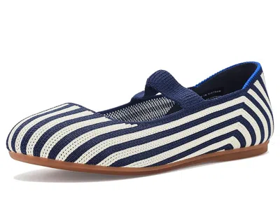 Rothys Mary Jane (toddler/little Kid/big Kid) Girls Shoes Sailor Stripes : 12 Little Kid M In Multi