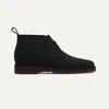 Rothys Men's Chukka Boot In Black/neutral In Black