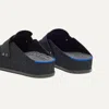 Rothys Men's Cozy Clog In Black/neutral In Black