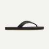Rothys Men's Flip Flop In Black/neutral In Black
