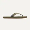 Rothys Men's Flip Flop In Green In Moss Green