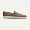 Rothys Men's Ravello Slip On Sneaker In Brown/neutral In Portobello Brown