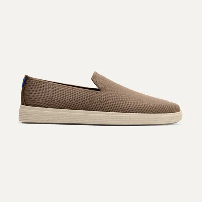 Rothys Men's Ravello Slip On Sneaker In Brown/neutral In Portobello Brown