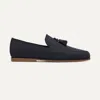 Rothys Men's Ravello Tassel Loafer In Black/neutral In Black
