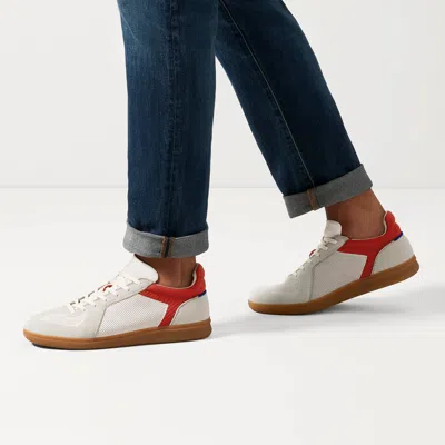 Rothys Men's Rs01 Sneaker In Red/white