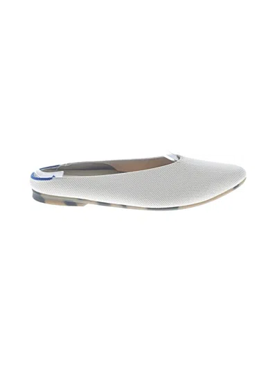 Pre-owned Rothys Mule/clog In White