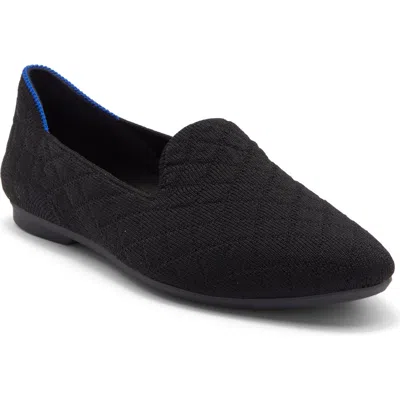 Rothys Rothy's Almond Toe Loafer In Black