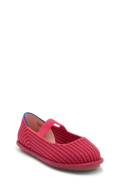 Rothys Rothy's Kids' The Mini Mary Jane Flat In Pink